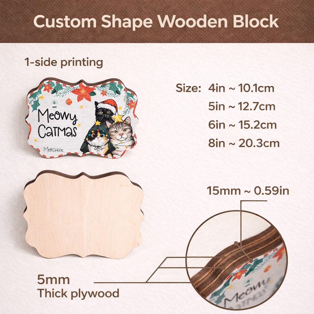 Personalized Coffee Shop Wooden Block Custom Mini Cafe Sign Rustic Shopfront Table Decor Cottagecore Kitchen Shelf Mothers Day Gifts For Mom